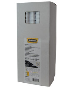 Spirala plastična fi-22mm (151-180 listova) pk50 Fellowes 5347803 bela