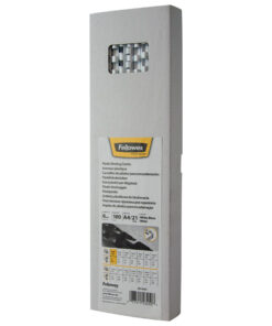 Spirala plastična fi- 6mm (2-20 listova) pk100 Fellowes 5345005 bela