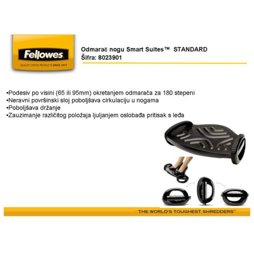 Odmarač nogu Smart Suites Standard Fellowes 8023901 - Image 2