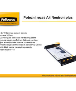 Alternative view of Rezač stoni za papir A4 4u1 Neutron plus Fellowes 5410101