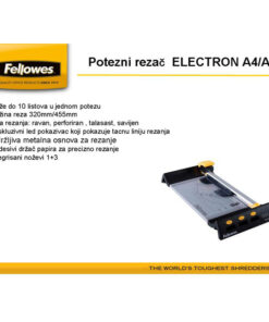 Alternative view of Rezač stoni za papir A4 4u1 Electron Fellowes 5410401