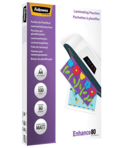 Folija za plastificiranje  80my A4 mat pk100 Fellowes 5452103