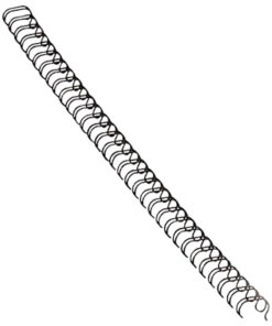 Alternative view of Spirala žičana (3:1) fi-10mm (61-80 listova) pk100 Fellowes 53265 crna