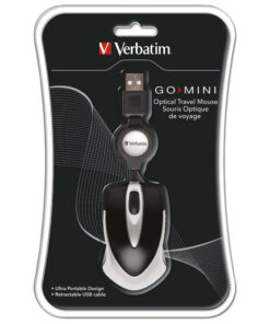 Miš usb 3tipke optički Go Mini travel Verbatim 49020 crni blister