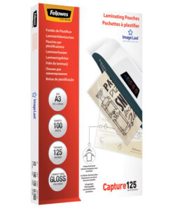 Folija za plastificiranje 125my A3 sjajna pk100 Fellowes 5307506