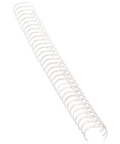 Alternative view of Spirala žičana (3:1) fi- 6mm (1-35 listova) pk100 Fellowes 53215 bela