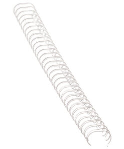 Spirala žičana (3:1) fi- 8mm (36-60 listova) pk100 Fellowes 53258 bela