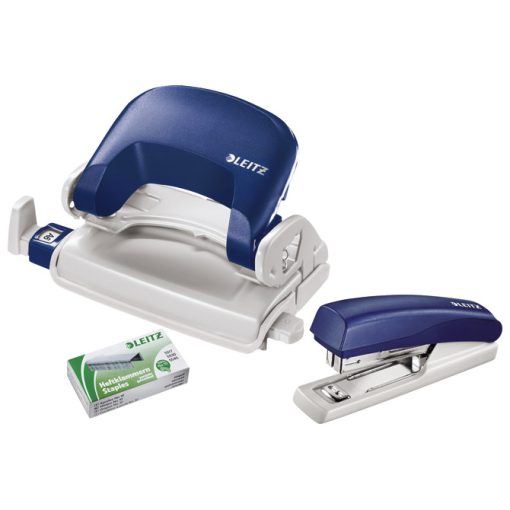 Heft mašina za spajanje do  10 listova stona mini (10) NeXXt Leitz 55170035 plava - Image 2