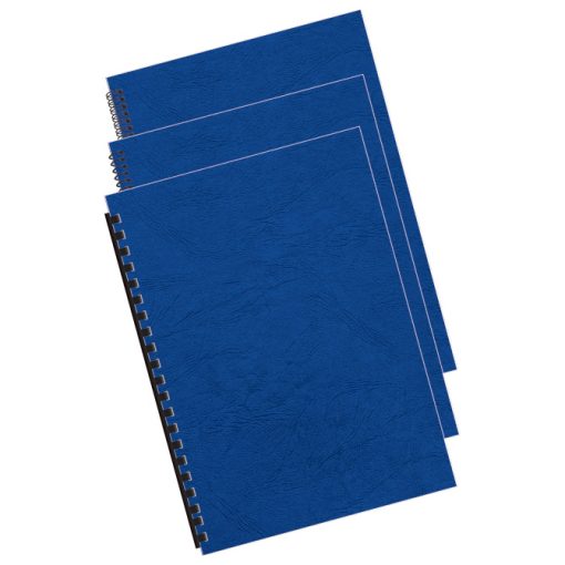 Korice za spiralno koričenje 250g karton A4 pk100 Fellowes 5371305 plava - Image 2