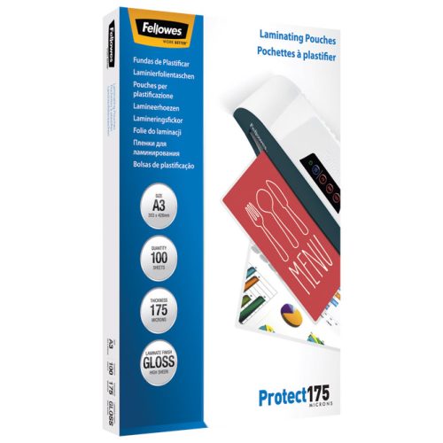 Folija za plastificiranje 175my A3 sjajna pk100 Fellowes 5308803