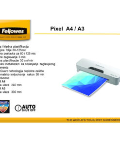 Alternative view of Plastifikator A3 (2valjka) Pixel Fellowes 5601601