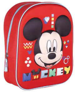Ranac predškolski 3D Mickey Cerda 2100004020 crveni