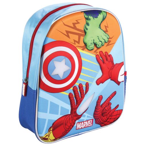 Ranac predškolski sa svetlom 3D Avengers Cerda 2100003802 plavo-crveni!!