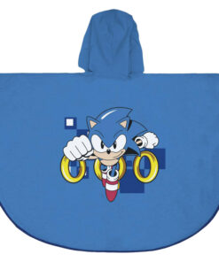 Alternative view of Kabanica kišna dečja pončo Sonic Cerda 2400000732 plava blister