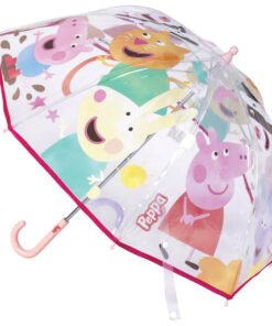 Kišobran dečji ručni (kupola) 45cm Peppa Pig Cerda 2400000719 providni