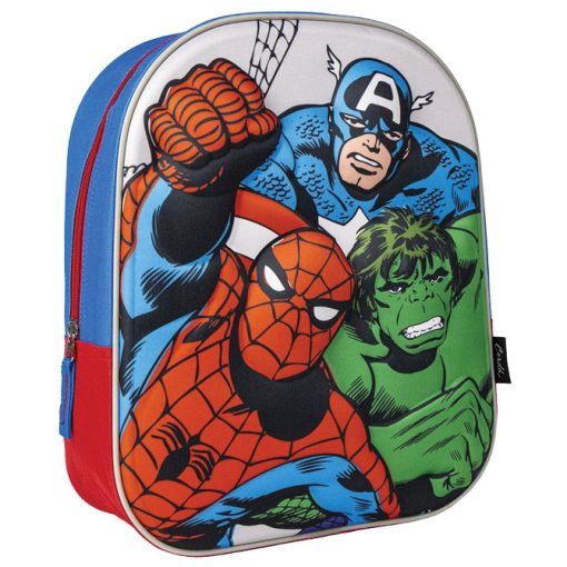Ranac predškolski 3D Avengers Cerda 2100004345 plavo-crveni!!