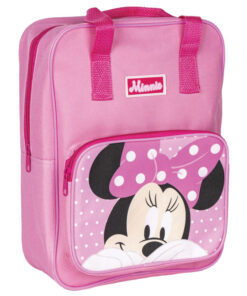 Ranac predškolski/torba ručna  sa džepom Minnie Cerda 2100004341 roze