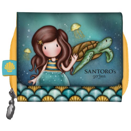 Novčanik na preklop sa kopčom i zipom Deep Secrets Gorjuss 1204GJ05