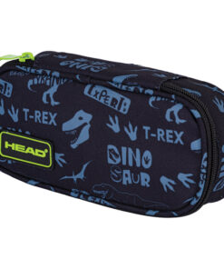 Pernica prazna ovalna 1zip AC6 Tyrannosaurus 24.Head 503024025 crno-siva