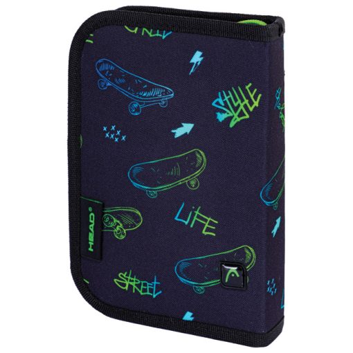 Pernica prazna 1zip 2preklopa AC1 Skate Lifestyle 24.Head 503024068 crno-zelena - Image 2