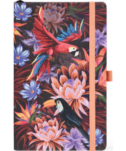 Notes 13x21cm tačke 192strane s gumicom Eden Wild Garden FSC Castelli 0QOBIE-004