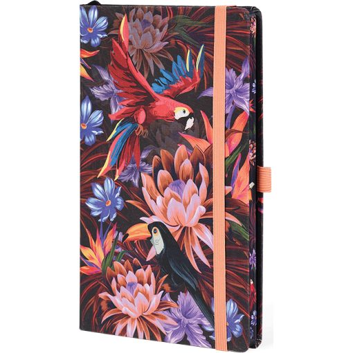 Notes 13x21cm tačke 192strane s gumicom Eden Wild Garden FSC Castelli 0QOBIE-004 - Image 2