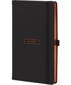 Alternative view of Notes 13x21cm linije 192strane s gumicom All Metal Bronze FSC Castelli 0QO4LA-S05