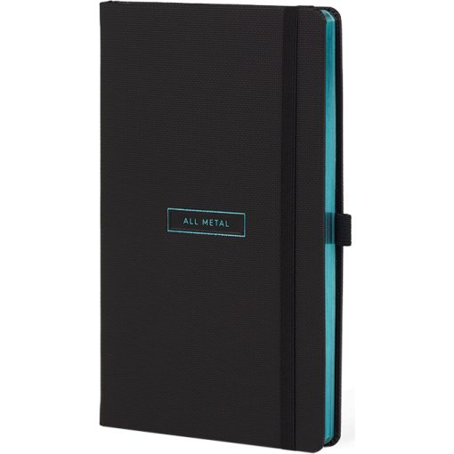Notes 13x21cm linije 192strane s gumicom All Metal Tiffany FSC Castelli 0QO4LA-S34 - Image 2