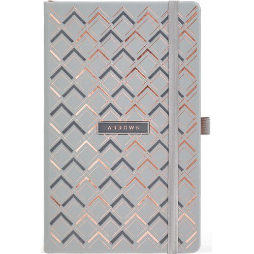 Notes 13x21cm linije 192strane s gumicom Cesello Arrow FSC Castelli 0QO4LL-002