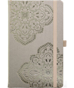 Notes 19x25cm linije 192strane s gumicom Oriental Charme Satin Arabesque FSC Castelli 0QO7LO-A93