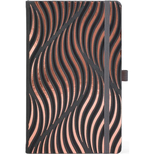 Notes 13x21cm linije 192strane s gumicom Rose sand FSC Castelli 0QO4LR-003