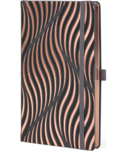 Alternative view of Notes 13x21cm linije 192strane s gumicom Rose sand FSC Castelli 0QO4LR-003