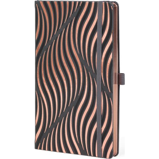 Notes 13x21cm linije 192strane s gumicom Rose sand FSC Castelli 0QO4LR-003 - Image 2