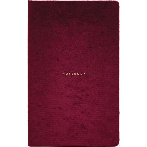 Notes 13x21cm linije 192strane s gumicom Teatro Burgundy FSC Castelli 0QO4LT-004