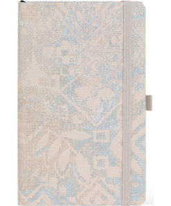 Notes 13x21cm linije 192strane s gumicom Shabby Blue Texture FSC Castelli 0QO4IH-W03