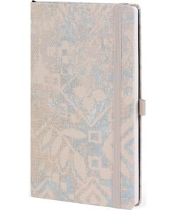 Alternative view of Notes 13x21cm linije 192strane s gumicom Shabby Blue Texture FSC Castelli 0QO4IH-W03