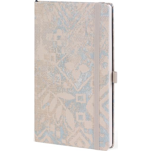Notes 13x21cm linije 192strane s gumicom Shabby Blue Texture FSC Castelli 0QO4IH-W03 - Image 2