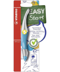Rollerball naliv pero EASY START za levoruke Plavi, Stabilo