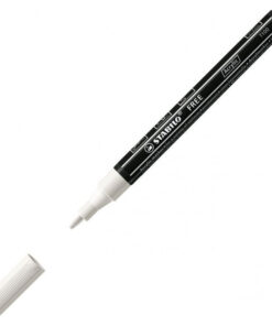 Marker na vodenoj bazi 1-2mm T100 BELI, STABILO FREE