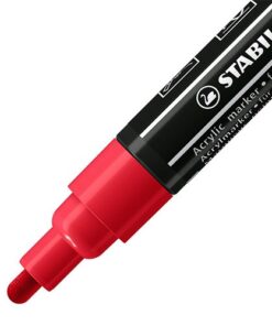 Marker na vodenoj bazi 2-3mm T300 CRVENI, STABILO FREE