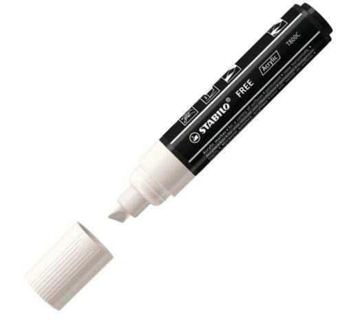 SET Markera na vodenoj bazi FREE MIX Tips 1/3 BELI, STABILO - Image 2