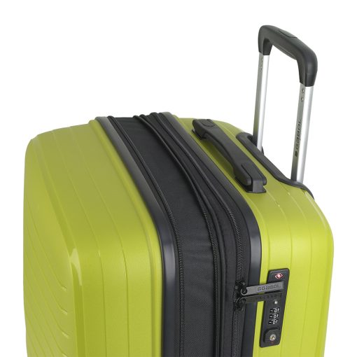 Kofer srednji PROŠIRIVI 38x55x23/26 cm  Polypropilen 44x65x28/31 cm 71,4/79 l-3,7 kg Shinyuu zelena Gabol - Image 10