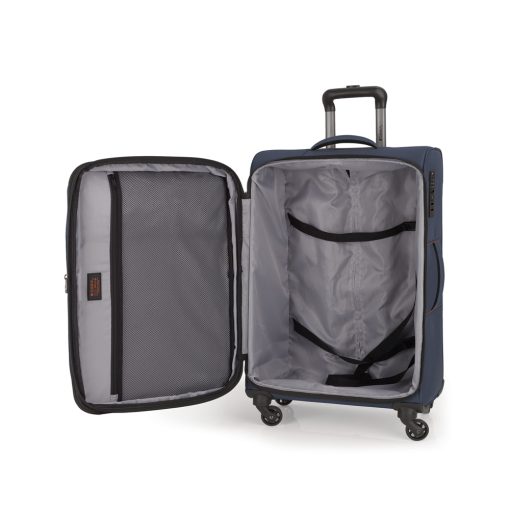 Kofer srednji 42x67,5x29/32 cm  polyester 50,4/62,4l-2,7 kg Florida plava Gabol - Image 4