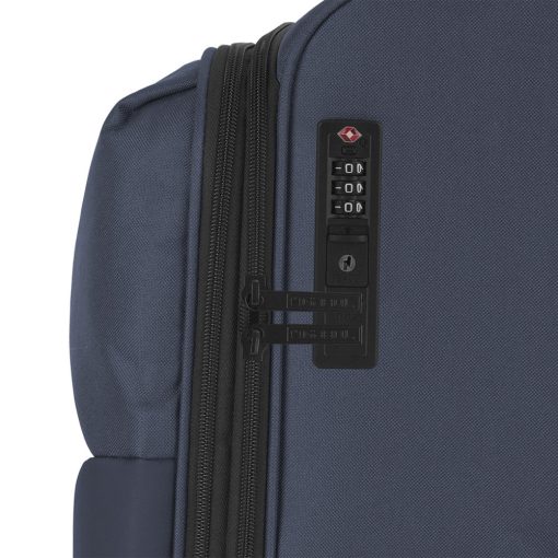 Kofer srednji 42x67,5x29/32 cm  polyester 50,4/62,4l-2,7 kg Florida plava Gabol - Image 6