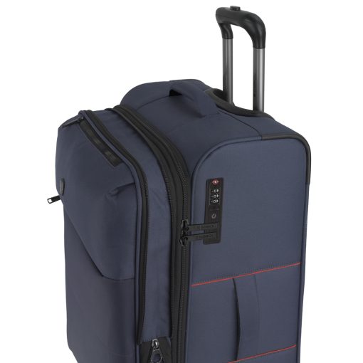 Kofer srednji 42x67,5x29/32 cm  polyester 50,4/62,4l-2,7 kg Florida plava Gabol - Image 8