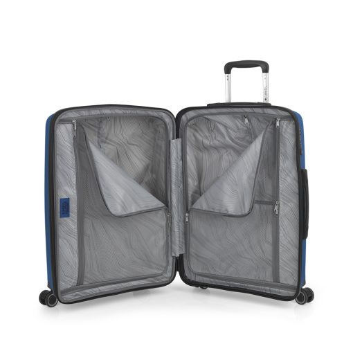 Kofer srednji PROŠIRIVI 38x55x23/26 cm  Polypropilen 44x65x28/31 cm 71,4/79 l-3,7 kg Shinyuu plava Gabol - Image 4