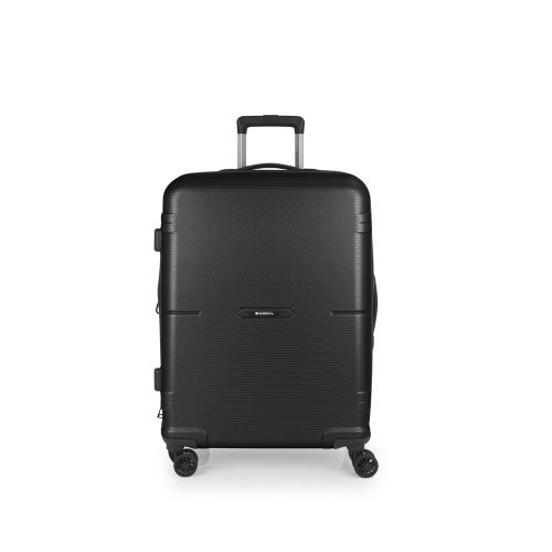 Kofer srednji PROŠIRIVI 46x65x27/30 cm  ABS 70,2/78l-3,8 kg Bari crna Gabol