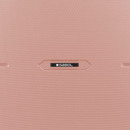 Kofer srednji PROŠIRIVI 46x65x27/30 cm  ABS 70,2/78l-3,8 kg Bari roze Gabol - Image 9