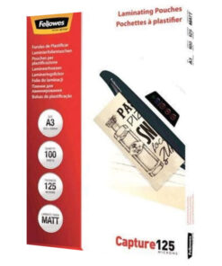 Folija za plastificiranje  125my A3 mat pk100 Fellowes 5328601