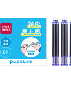 Patrone za naliv pero set 6kom SF456 Pupal, Deli
